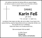 eine Anzeige