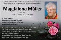 eine Anzeige